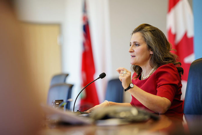Foto: Chrystia Freeland/Facebook Foto: Chrystia Freeland/Facebook