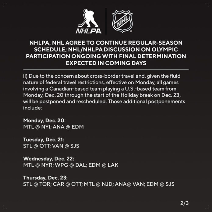Foto: NHL/Twitter Foto: NHL/Twitter