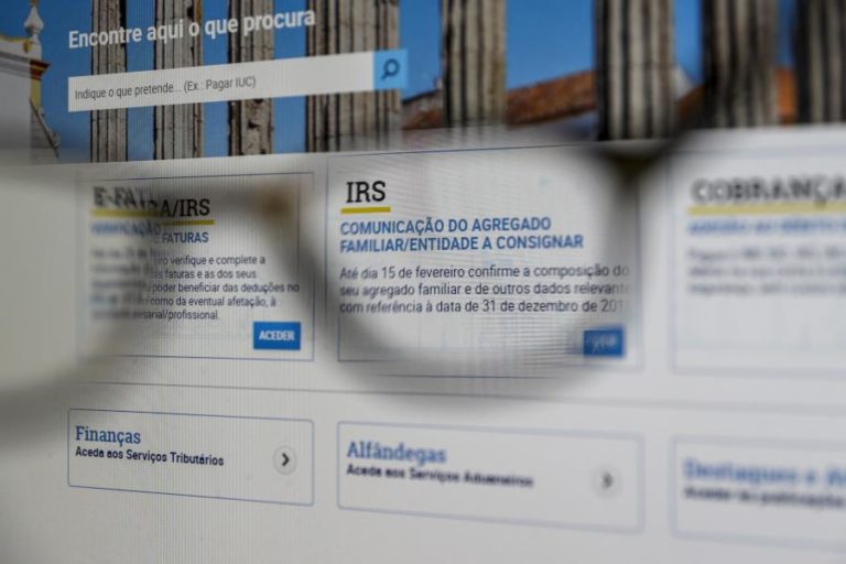 Portal das Finanças a funcionar após “falha momentânea”