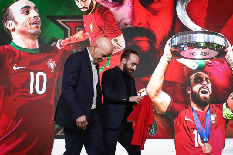 Portugal eleita melhor seleção de futsal do mundo em 2021