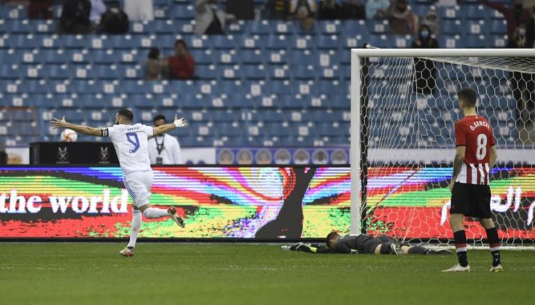 Real Madrid conquista Supertaça de Espanha após vencer Athletic Bilbau