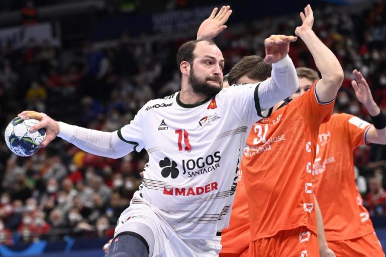 Portugal eliminado do Euro2022 de andebol ao perder com Países Baixos