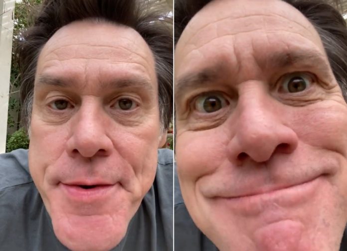Foto: Jim Carrey/Twitter Foto: Jim Carrey/Twitter
