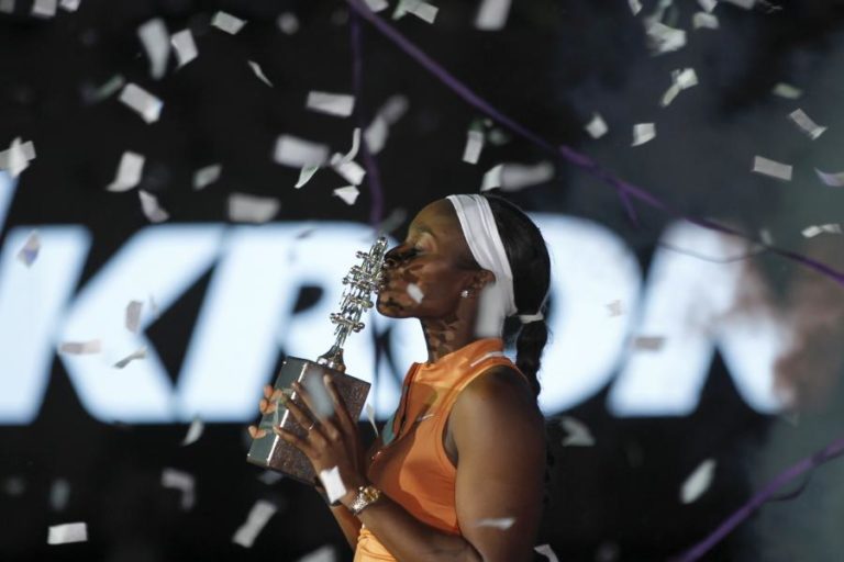Tenista norte-americana Sloane Stephens conquista torneio de Guadalajara