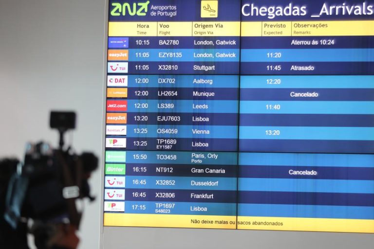 Mau tempo: Mais de 50 voos cancelados na Madeira