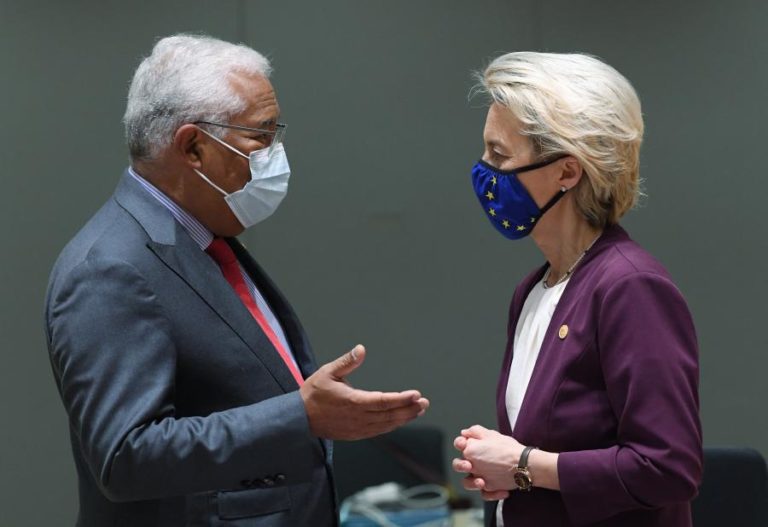 Governo: Von der Leyen felicita Costa por novo mandato e promete trabalho conjunto