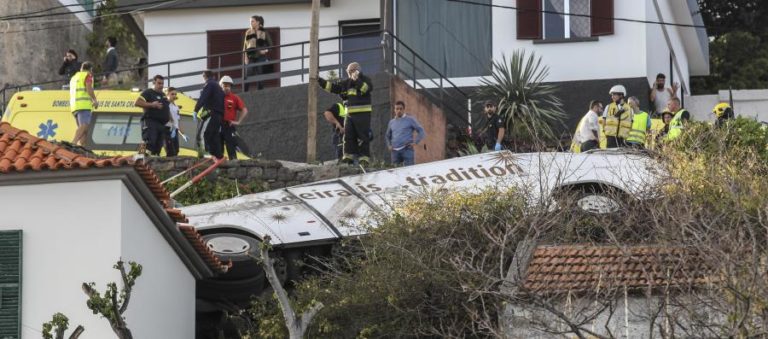Acidente com autocarro de turistas na Madeira há 3 anos ainda em fase de inquérito