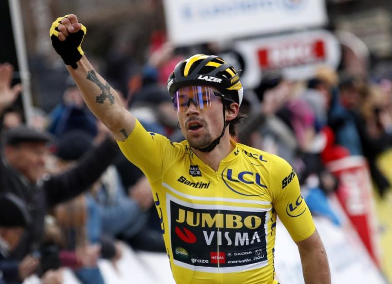 Primoz Roglic vence contrarrelógio de abertura da Volta ao País Basco