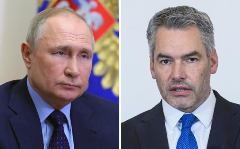 Ucrânia: Chefe do Governo austríaco teve diálogo “direto e duro” com Putin