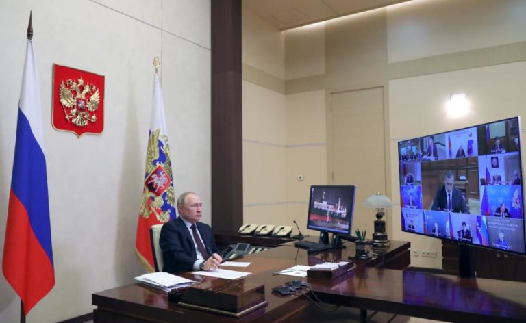 Vladimir Putin declarou em 2021 rendimento de 118 mil euros