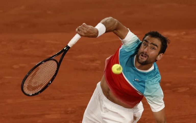 Cilic afasta Medvedev nos oitavos de final de Roland Garros