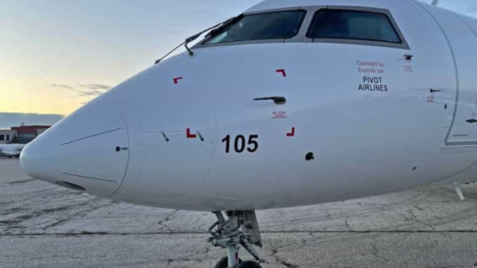 FOTO: TWITTER PIVOT AIRLINES