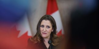 Foto: Facebook/Chrystia Freeland