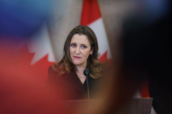 Foto: Facebook/Chrystia Freeland