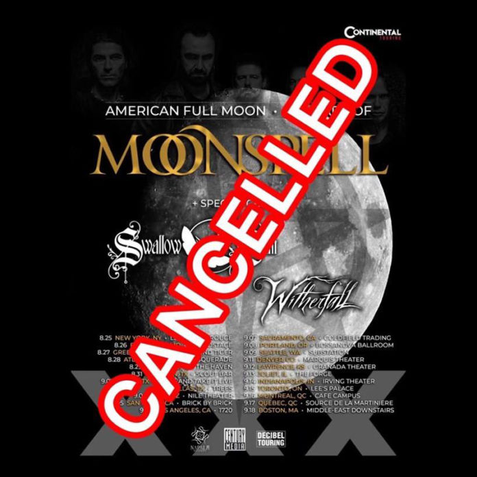FOTO: MOONSPELL FACEBOOK FOTO: MOONSPELL FACEBOOK