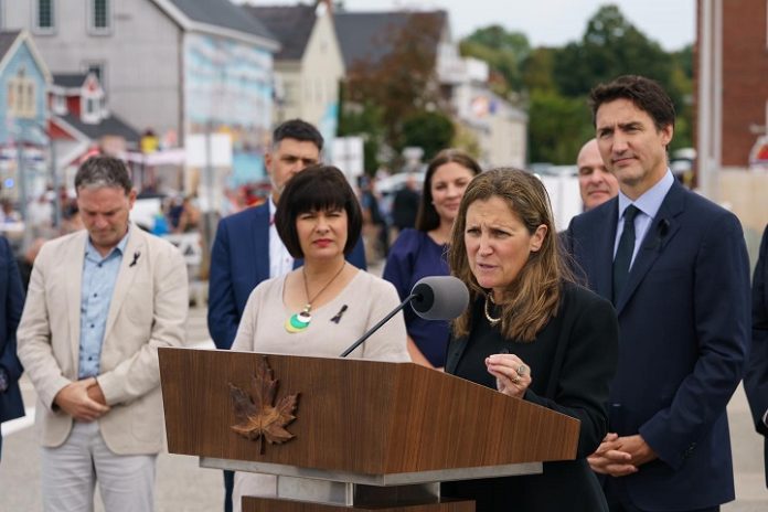 Foto: Chrystia Freeland/Facebook Foto: Chrystia Freeland/Facebook