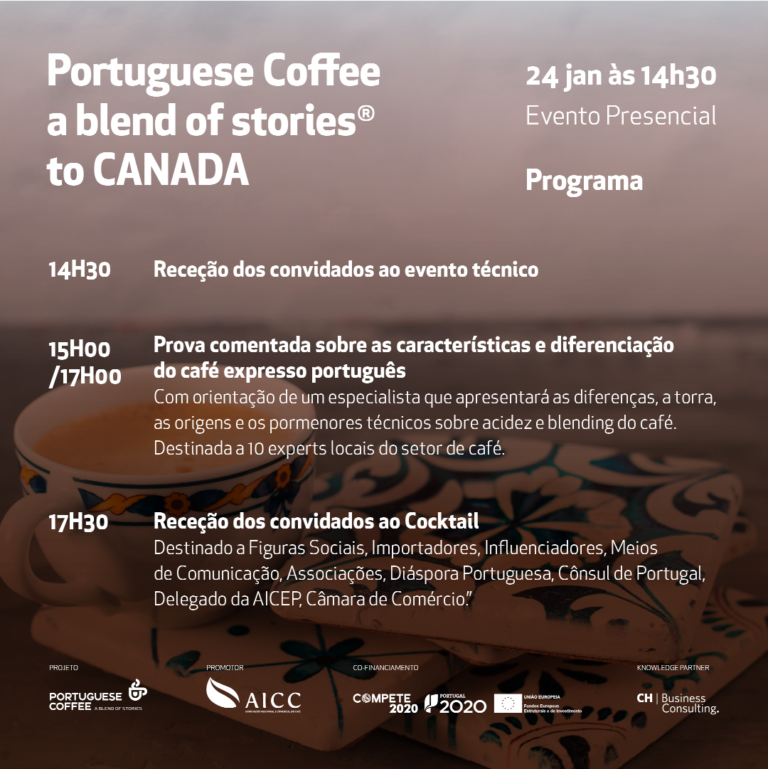 Portuguese Coffee – a blend of stories ruma ao Canadá