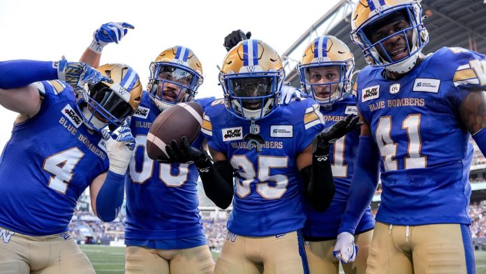 FOTO: WINNIPEG BLUE BOMBERS TWITTER