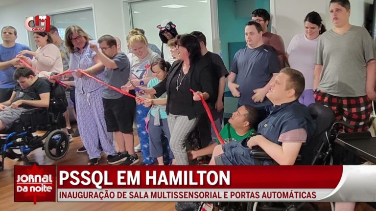 PSSQL em Hamilton: Inauguração de sala multissensorial e portas automáticas