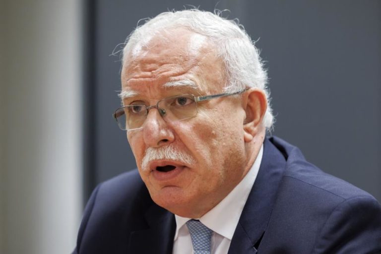 Ministro palestiniano diz que comunidade internacional e Israel não partilham os mesmos interesses