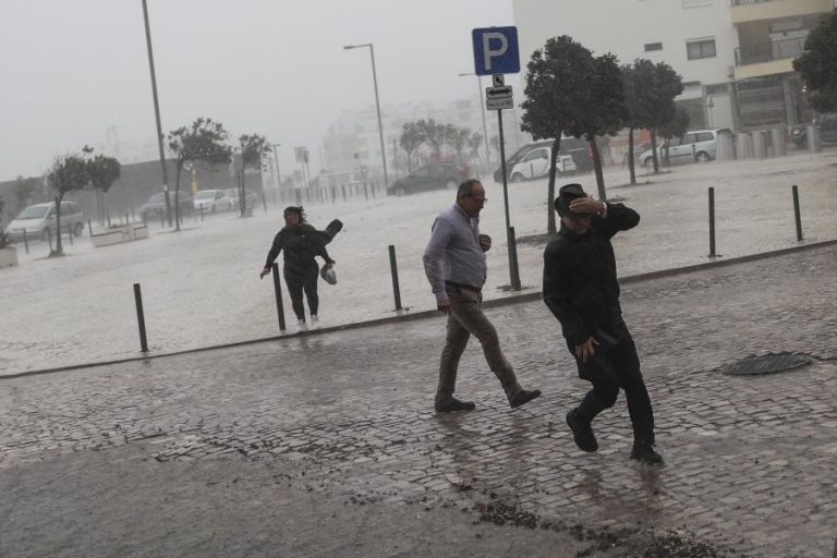 Seis distritos do continente sob aviso amarelo devido à chuva e vento