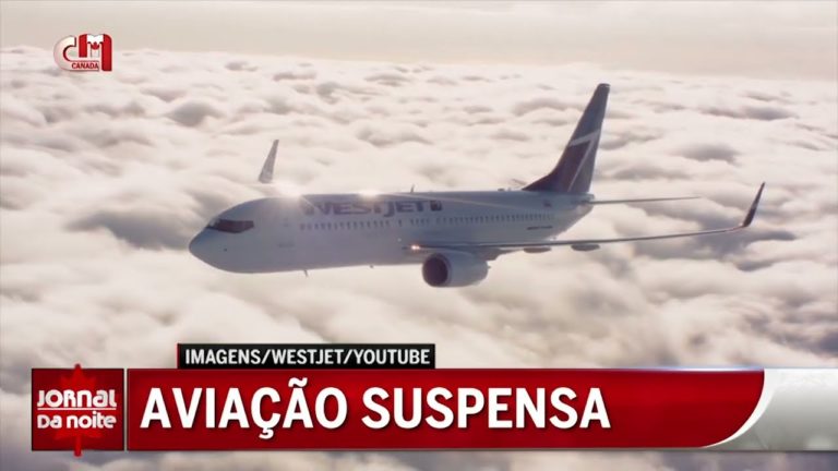 Aviação suspensa: WestJet suspende voos entre Toronto e Montreal até abril