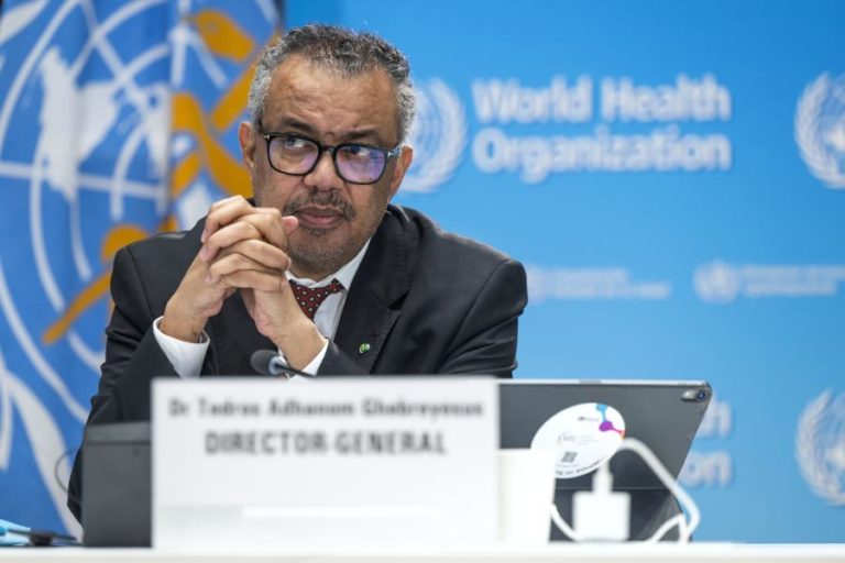 Diretor-geral da OMS pede mais esforços para salvar “um planeta doente”