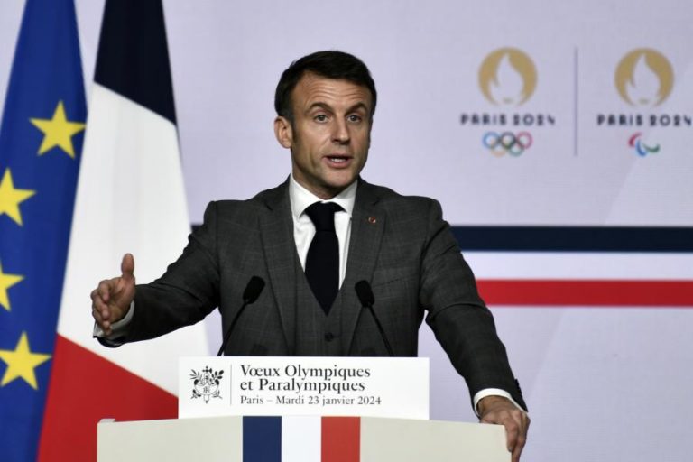 Macron espera Jogos Olímpicos a “mostrar o melhor de França”