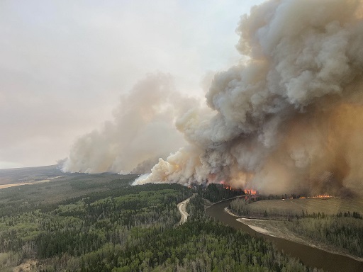 Foto: Alberta Wildfire/Facebook