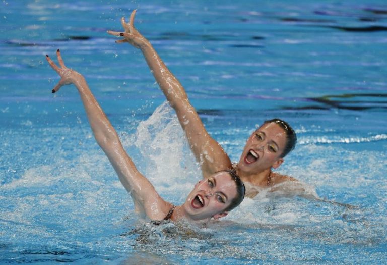 Dueto português de natação artística com melhor resultado de sempre em Mundiais