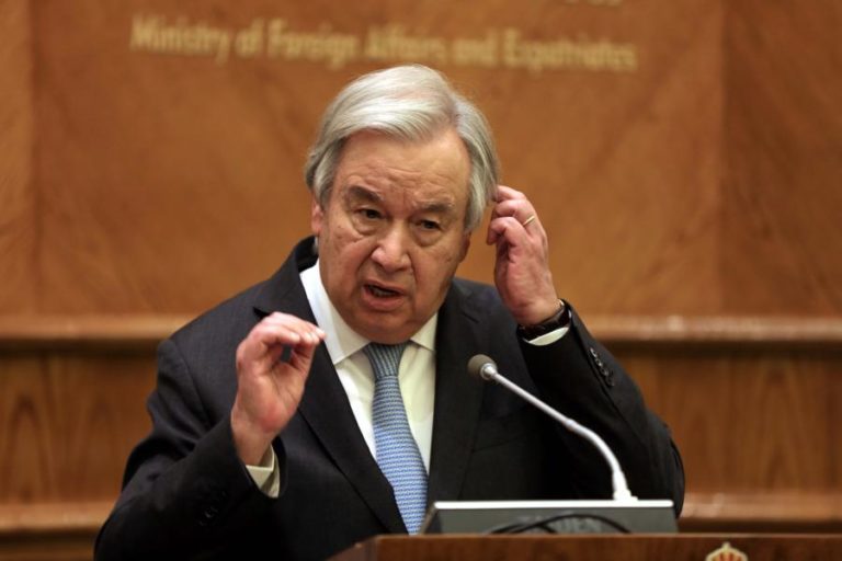 Guterres apela para “urgente redução da escalada” da tensão no Médio Oriente