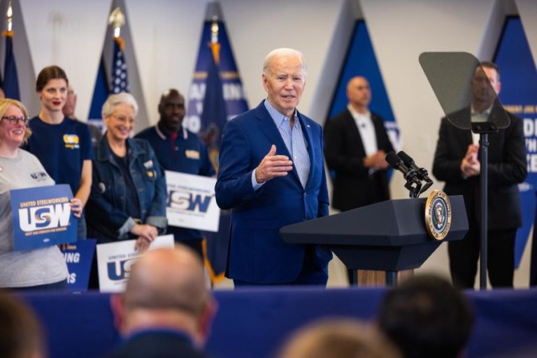 Biden anuncia que triplicará taxas sobre aço chinês para ganhar voto operário
