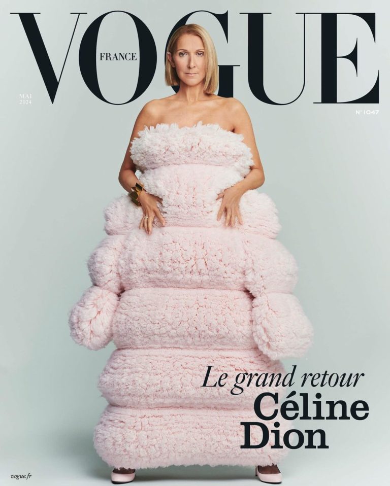 Céline Dion à Vogue: Subir ao palco? “Não sei, o meu corpo é que me vai dizer”