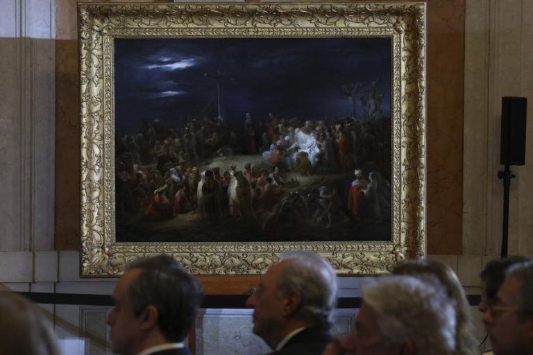 Quadro “Descida da Cruz” de Domingos Sequeira no Museu Soares dos Reis a partir de junho