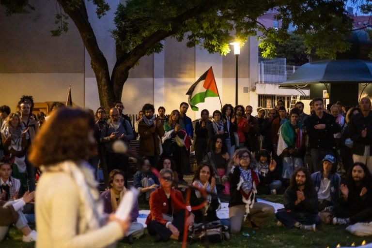 Vigília pela Palestina recorda a ‘Nakba’ e saúda a “solidariedade dos povos”