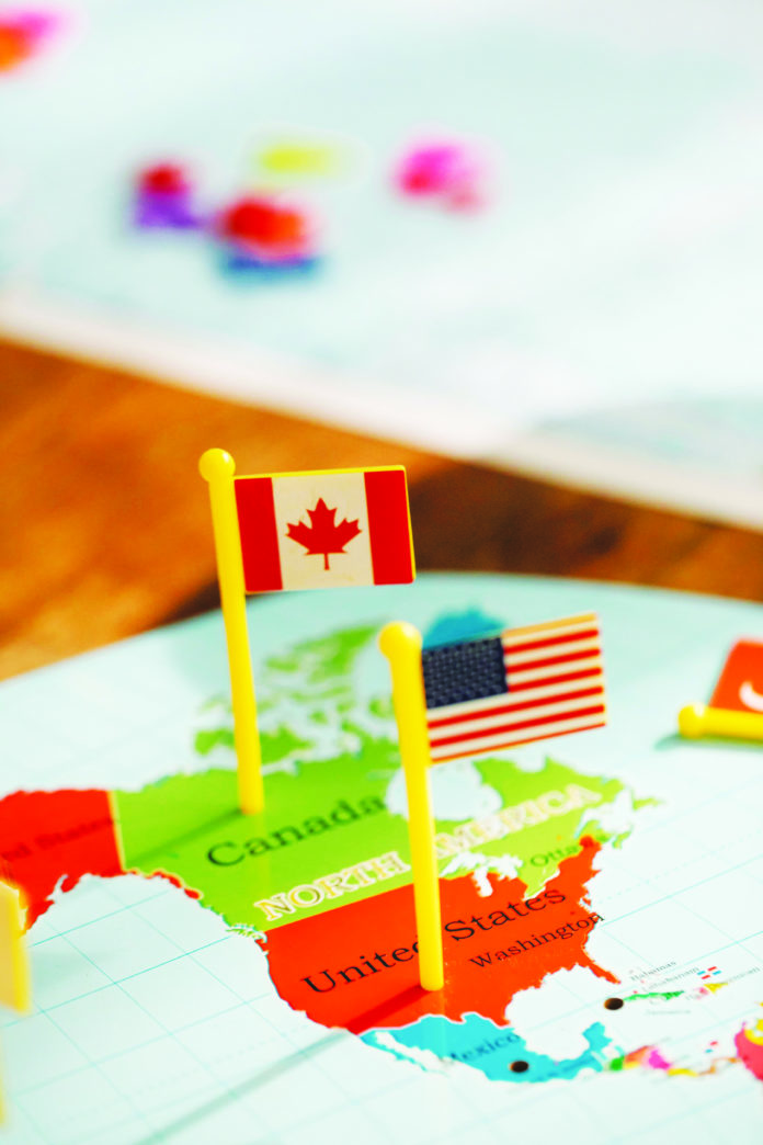 B3-01-VT CANADIANOS ESPERAM MAIS VISTOS EUA RS 082324