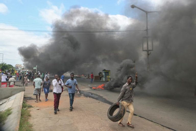 Pelo menos 134 mortos esta semana nas manifestações em Moçambique – ONG