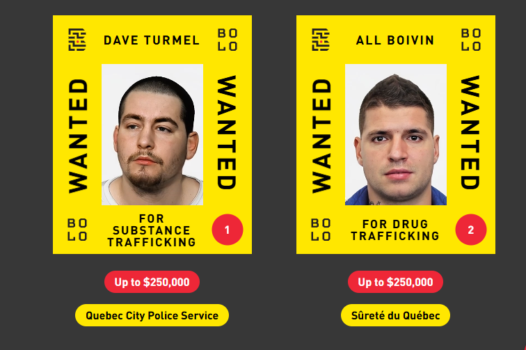 Segurança pública: Polícia divulga lista dos 25 fugitivos mais procurados do Canadá