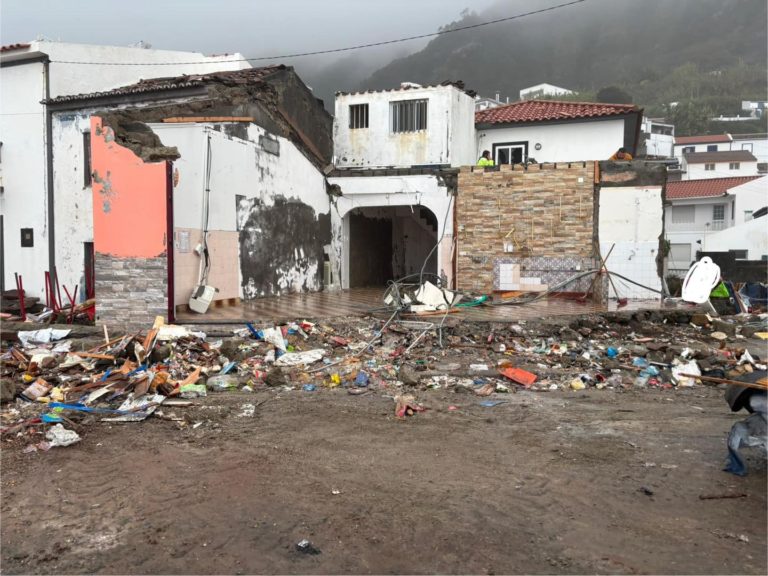 Açores: Depressão Dorothea deixa rastro de destruição em São Miguel