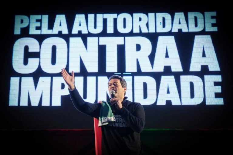 Ventura pede mais operações policiais e diz que Montenegro “perdeu a coragem”
