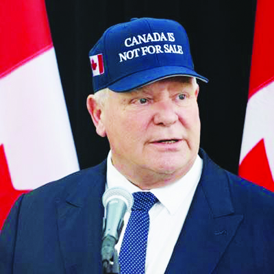 Política: “O Canadá não está à venda”: boné de Doug Ford viraliza