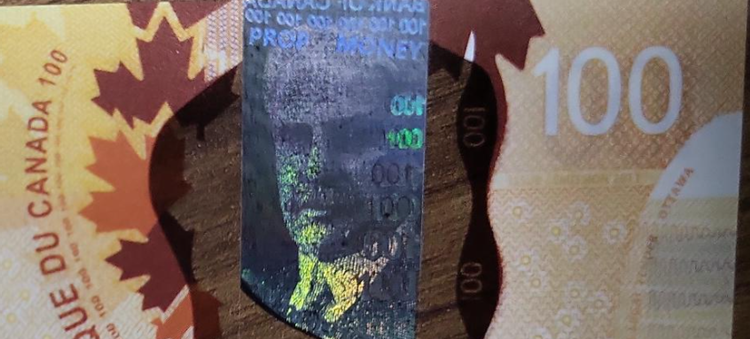 Segurança: Pública Polícia de York alerta para circulação de notas de $100 falsas