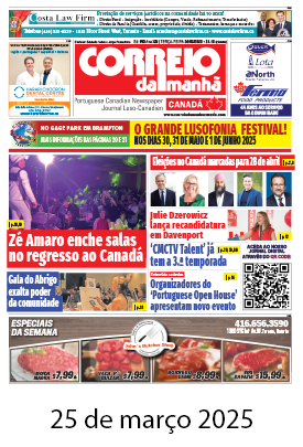 Correio da Manhã Canadá 25 de março 2025