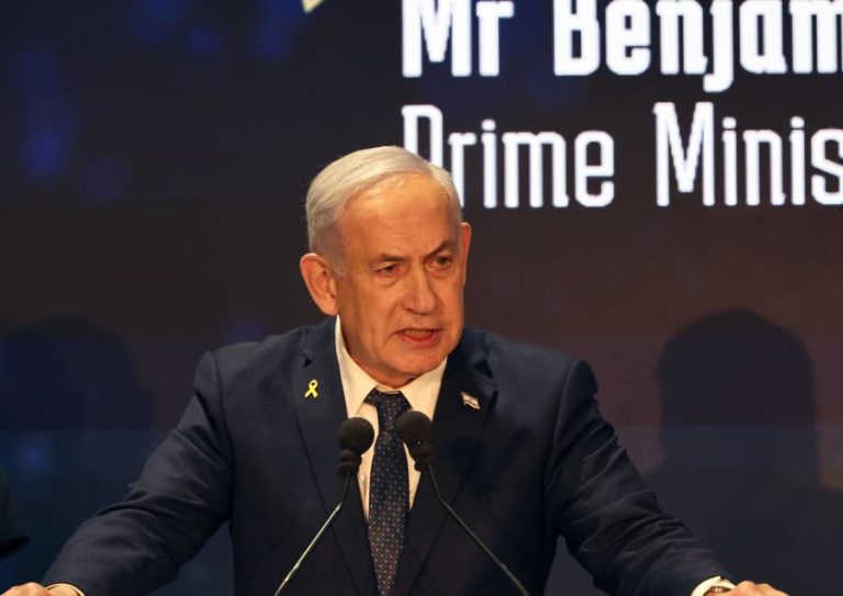 Netanyahu diz que líderes do Hamas poderão sair de Gaza