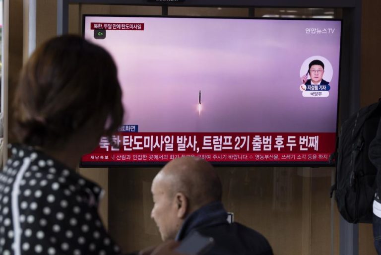 Seul diz que Pyongyang lançou vários mísseis de curto alcance para o mar do Japão