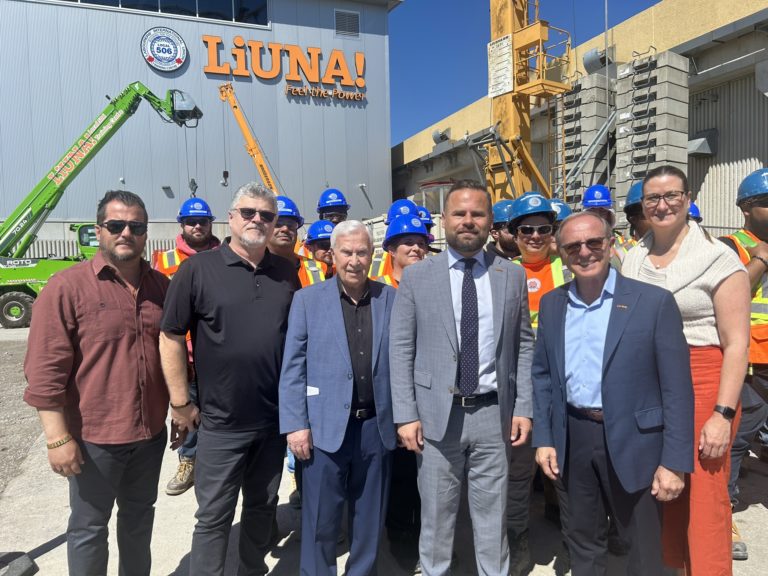 LiUNA aplaude plano de Ontário para acelerar formação profissional