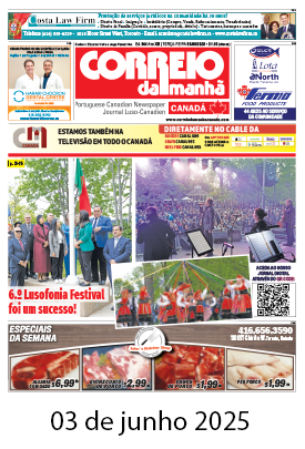 Correio da Manhã Canadá 03 de junho 2025