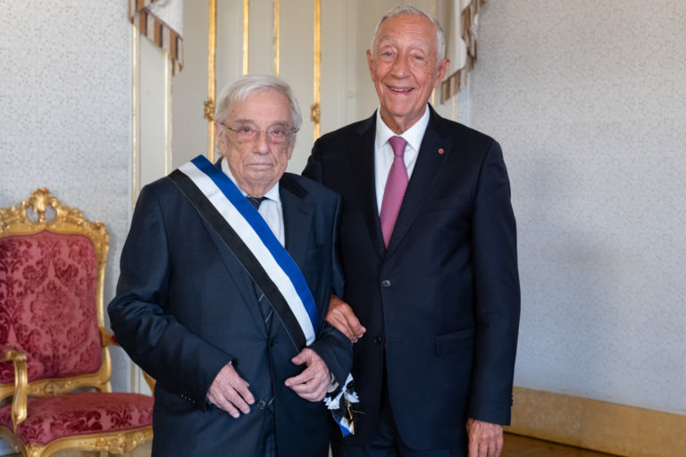 Presidente da República homenageou António Vasconcelos da Mota