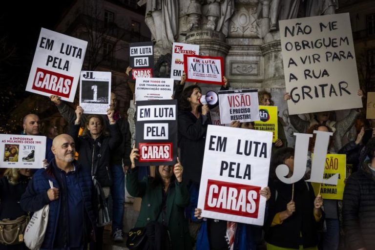Trabalhadores da dona da Visão em greve por tempo indeterminado até pagamento de salários em atraso