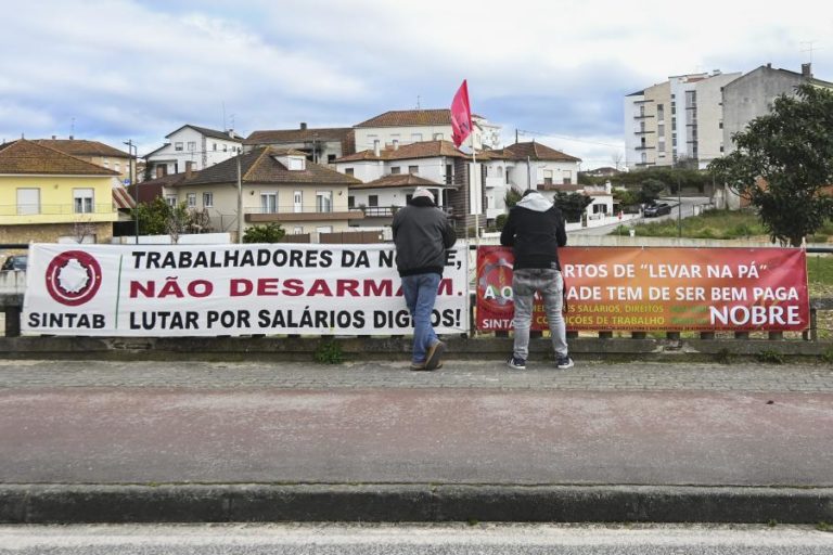 Trabalhadores da Nobre cumprem 21.ª greve em dois anos